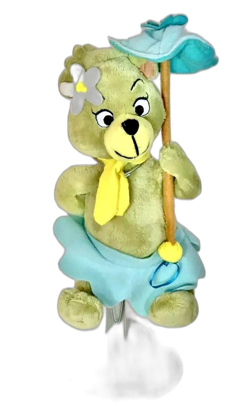 VTG Hanna-Barbera Cindy Yogi Bear 9" Plush Soft Toy Stuffed Animal Easter